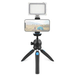 ขาตั้งกันสั่น Mini VLOG Live พร้อมที่หนีบโทรศัพท์สำหรับสมาร์ทโฟน, Mini VLOG Live Stabilizer (สีดำ), Mini VLOG Live Stabilizer (สีน้ำเงิน), Mini VLOG Live Stabilizer (สีแดง)
