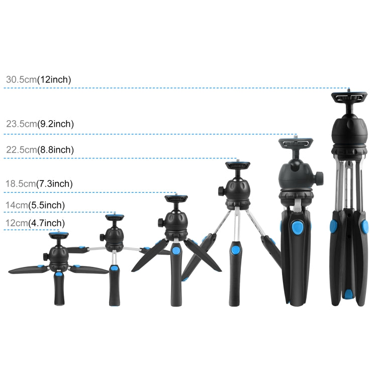 ขาตั้งกันสั่น Mini VLOG Live พร้อมที่หนีบโทรศัพท์สำหรับสมาร์ทโฟน, Mini VLOG Live Stabilizer (สีดำ), Mini VLOG Live Stabilizer (สีน้ำเงิน), Mini VLOG Live Stabilizer (สีแดง)
