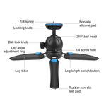 ขาตั้งกันสั่น Mini VLOG Live พร้อมที่หนีบโทรศัพท์สำหรับสมาร์ทโฟน, Mini VLOG Live Stabilizer (สีดำ), Mini VLOG Live Stabilizer (สีน้ำเงิน), Mini VLOG Live Stabilizer (สีแดง)