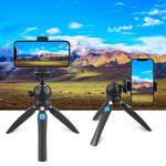 ขาตั้งกันสั่น Mini VLOG Live พร้อมที่หนีบโทรศัพท์สำหรับสมาร์ทโฟน, Mini VLOG Live Stabilizer (สีดำ), Mini VLOG Live Stabilizer (สีน้ำเงิน), Mini VLOG Live Stabilizer (สีแดง)