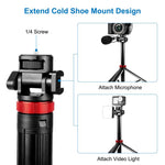ขาตั้งไฟเสริมสำหรับถ่ายทอดสด PULUZ 2 เมตร 8 ช่วง อลูมิเนียมอัลลอยด์ ขาตั้งกล้องแบบเลื่อน