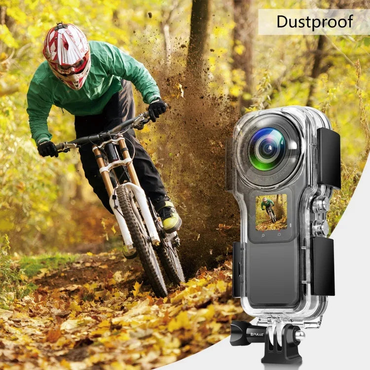 เคสกันน้ำลึก 40 เมตรสำหรับ Insta360 One RS 1-Inch 360 Edition PULUZ