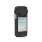 เคสซิลิโคนป้องกันเลนส์ PULUZ สำหรับ Insta360 X3 (สีดำ)