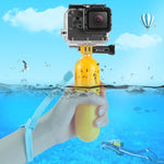 ด้ามจับลอยน้ำพร้อมสายรัดสำหรับ GoPro, Insta360, DJI และกล้องแอคชั่นอื่นๆ PULUZ ด้ามจับลอยน้ำ