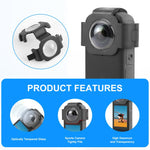 สำหรับ Insta360 X3 ฝาครอบป้องกันเลนส์ PULUZ, ฝาครอบเลนส์