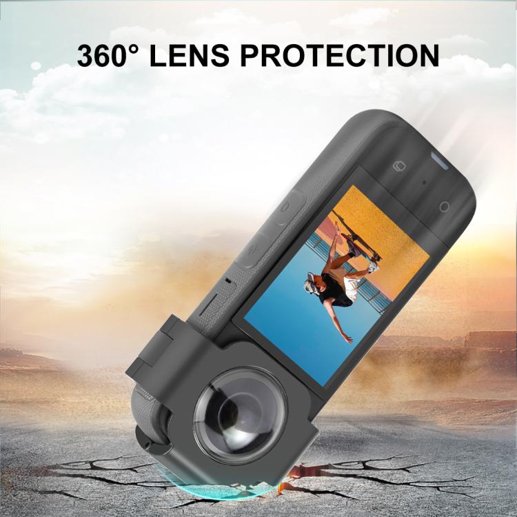 สำหรับ Insta360 X3 ฝาครอบป้องกันเลนส์ PULUZ, ฝาครอบเลนส์