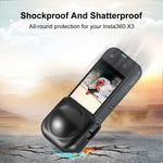 สำหรับ Insta360 X3 ฝาครอบเลนส์ซิลิโคนป้องกัน PULUZ, ฝาครอบเลนส์ซิลิโคน