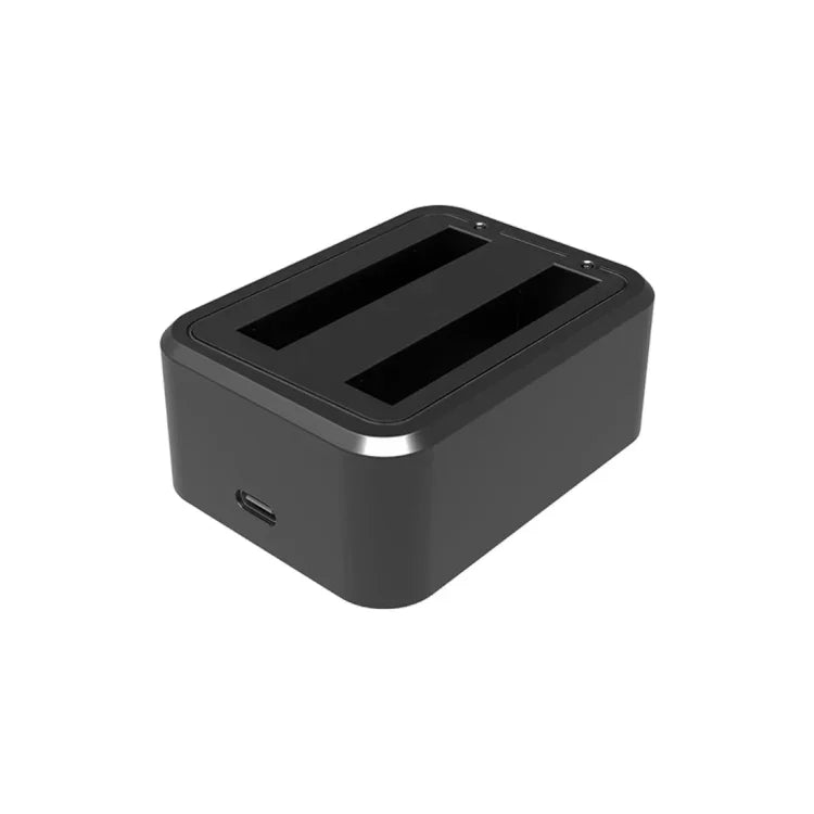 สำหรับ Insta360 X3 ชุดชาร์จแบตเตอรี่คู่ USB PULUZ พร้อมไฟแสดงสถานะ, ที่ชาร์จแบตเตอรี่