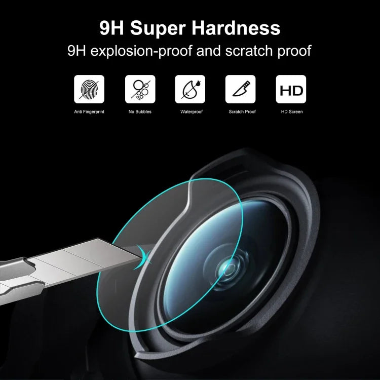 สำหรับ DJI Avata ฟิล์มเลนส์โดรนกระจกนิรภัย PULUZ 2 ชิ้น สำหรับ DJI Avata