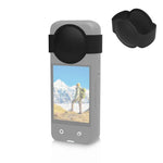 สำหรับ Insta360 X3 ฝาครอบเลนส์ซิลิโคน PULUZ ปกป้องตัวเลนส์, ฝาครอบเลนส์
