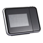 นาฬิกาปลุกดิจิทัลจอ LCD สีพร้อมโปรเจคเตอร์ LED และสถานีอากาศ / อุณหภูมิ / ความชื้น / ปฏิทิน นาฬิกาปลุกโปรเจคเตอร์ LED
