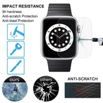 ฟิล์มกระจกนิรภัย 9H+ ความแข็งผิว 2.5D ป้องกันการระเบิด สำหรับ Apple Watch Edition ขนาด 38 มม. เส้นผ่านศูนย์กลางหน้าปัด 38 มม. สำหรับ Series 3&2&1 ขนาด 38 มม.