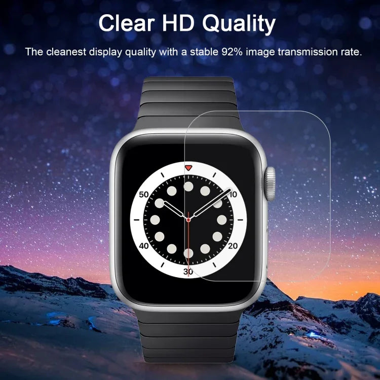 ฟิล์มกระจกนิรภัย 9H+ ความแข็งผิว 2.5D ป้องกันการระเบิด สำหรับ Apple Watch Edition ขนาด 38 มม. เส้นผ่านศูนย์กลางหน้าปัด 38 มม. สำหรับ Series 3&2&1 ขนาด 38 มม.