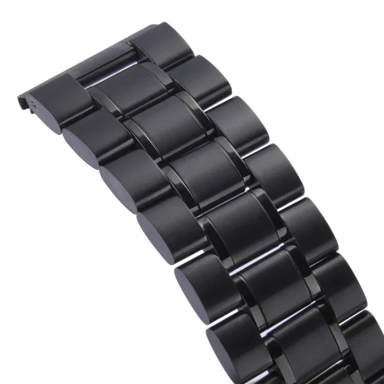 สำหรับ Apple Watch 38mm สายนาฬิกาเหล็กสีดำ ใช้ร่วมกับตัวเชื่อมต่อเท่านั้น (S-AW-3291)