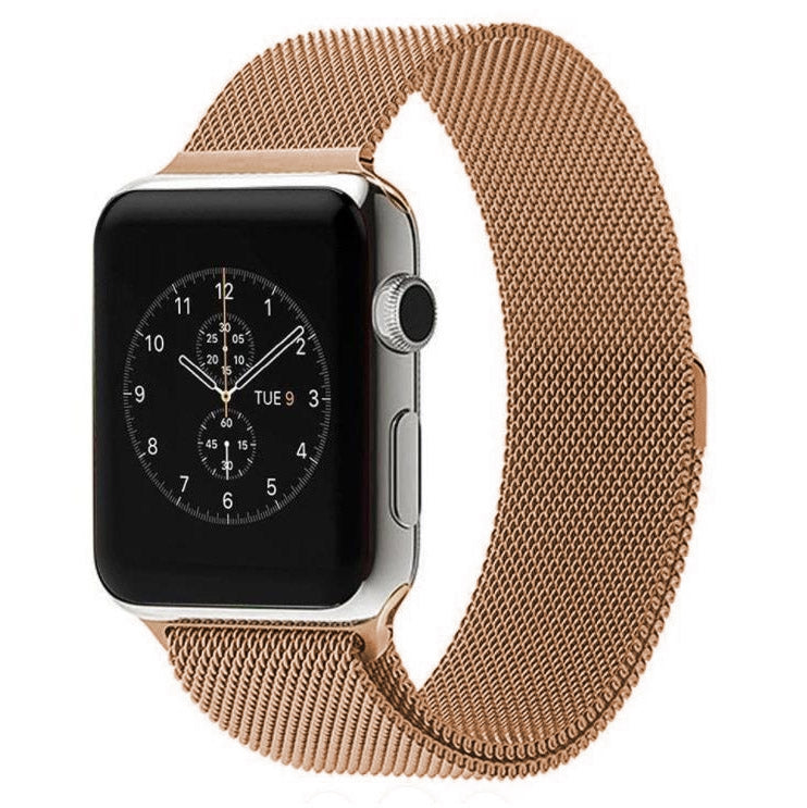 For Apple Watch 42mm / 41mm / 40mm / 38mm Milanese Loop Magnetic Stainless Steel Watch Band, For Apple Watch 42mm / 41mm / 40mm / 38mm