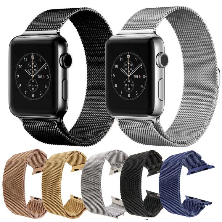 สำหรับ Apple Watch 38mm สายนาฬิกา Milanese Loop สแตนเลสสตีลแม่เหล็ก สำหรับ Apple Watch 42mm / 41mm / 40mm / 38mm