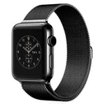 สำหรับ Apple Watch 42mm สายนาฬิกา Milanese Loop สแตนเลสสตีลแม่เหล็ก สำหรับ Apple Watch 46mm / 49mm / 45mm / 44mm