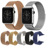 สำหรับ Apple Watch 42mm สายนาฬิกา Milanese Loop สแตนเลสสตีลแม่เหล็ก สำหรับ Apple Watch 46mm / 49mm / 45mm / 44mm