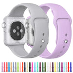 สำหรับสายยาง 3 in 1 พร้อมหัวเข็มขัด Apple Watch Ultra 49 มม. & Watch Ultra 2 49 มม. / Series 9&8&7 45 มม. / SE 3&SE 2&6&SE&5&4 44 มม. / 3&2&1 42 มม.