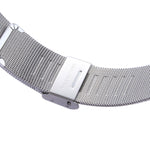 สำหรับ Apple Watch 42mm สายนาฬิกาสแตนเลสสตีลแบบหัวเข็มขัด Milanese Classic, ใช้ร่วมกับตัวเชื่อมต่อเท่านั้น ( S-AW-3293 ), S-AW-3124, S-AW-3124B