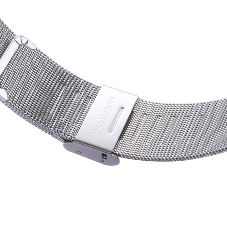 สำหรับ Apple Watch 42mm สายนาฬิกาสแตนเลสสตีลแบบหัวเข็มขัด Milanese Classic, ใช้ร่วมกับตัวเชื่อมต่อเท่านั้น ( S-AW-3293 ), S-AW-3124, S-AW-3124B