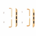 สำหรับ Apple Watch 38 / 40 / 41mm ตัวเชื่อมสายโลหะ หัวเข็มขัดโลหะ คู่