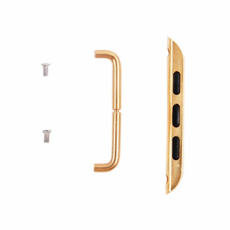 สำหรับ Apple Watch 38 / 40 / 41mm ตัวเชื่อมสายโลหะ หัวเข็มขัดโลหะ คู่