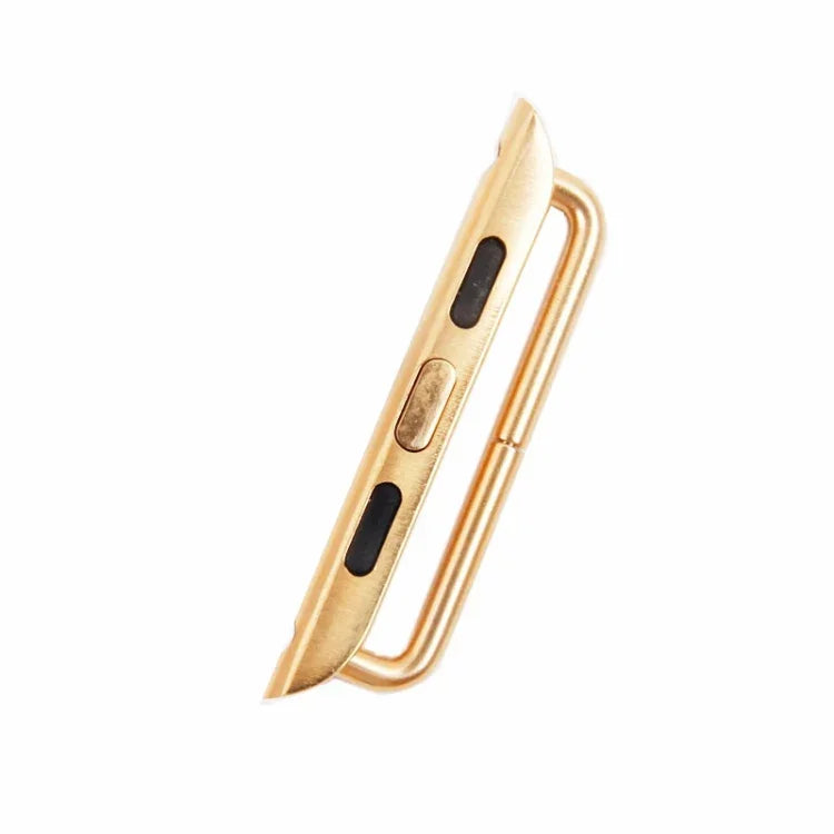 สำหรับ Apple Watch 38 / 40 / 41mm ตัวเชื่อมสายโลหะ หัวเข็มขัดโลหะ คู่