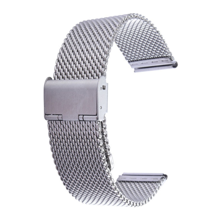 สำหรับ Apple Watch 38mm สายนาฬิกาสแตนเลสสตีลแบบหัวเข็มขัด Milanese Classic, ใช้ร่วมกับตัวเชื่อมต่อเท่านั้น ( S-AW-3291 ), S-AW-3322, S-AW-3322B