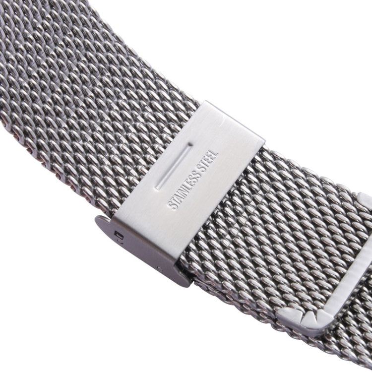 สำหรับ Apple Watch 42mm สายนาฬิกาสแตนเลสสตีลแบบหัวเข็มขัด Milanese Classic, ใช้ร่วมกับตัวเชื่อมต่อเท่านั้น ( S-AW-3293 ), S-AW-3323, S-AW-3323B