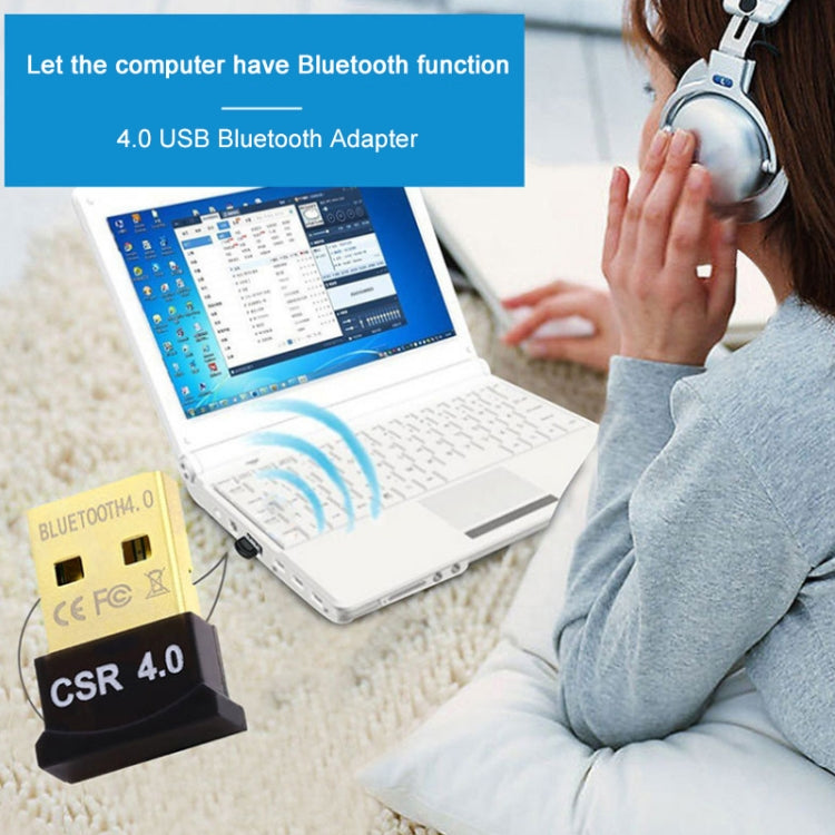อะแดปเตอร์ USB บลูทูธ Micro Bluetooth 4.0 + EDR (V4.0) ระยะส่งสัญญาณ 30 เมตร Micro Bluetooth