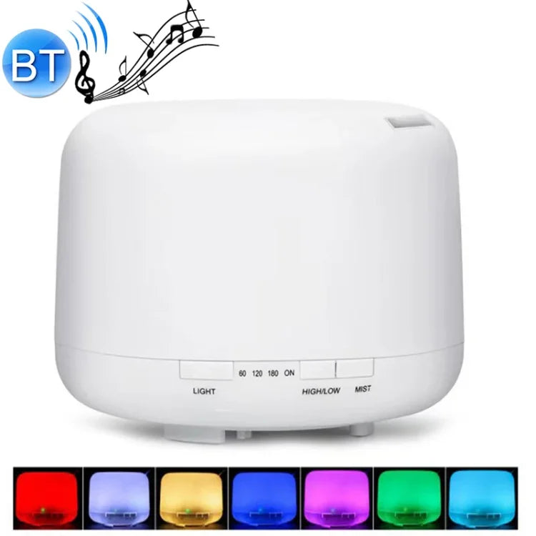 เครื่องกระจายกลิ่นอโรมาอัลตราโซนิกพร้อมไฟ LED สีสัน (ปลั๊ก US), FU-168