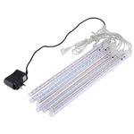 ไฟแท่ง LED 17 หลอดสำหรับคริสต์มาส 8 ชิ้น ขนาด 30 ซม./สีน้ำเงิน, 8 ชิ้น ขนาด 30 ซม./สีสันสดใส, 8 ชิ้น ขนาด 30 ซม./สีขาว