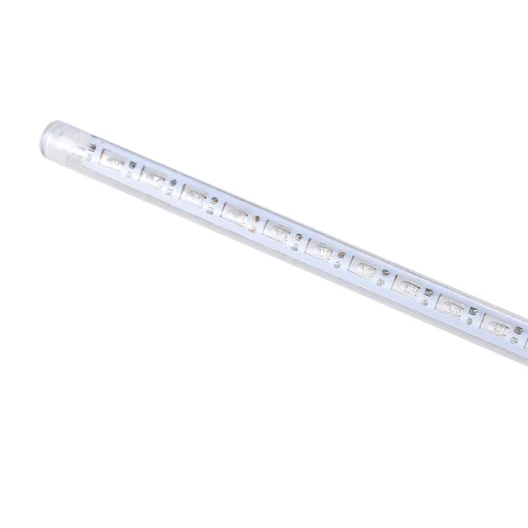 ไฟแท่ง LED 17 หลอดสำหรับคริสต์มาส 8 ชิ้น ขนาด 30 ซม./สีน้ำเงิน, 8 ชิ้น ขนาด 30 ซม./สีสันสดใส, 8 ชิ้น ขนาด 30 ซม./สีขาว