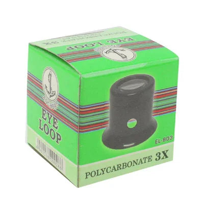 แว่นขยายสำหรับซ่อมนาฬิกา Polycarbonate ขยาย 3 เท่า