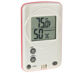 เครื่องวัดความชื้นและอุณหภูมิแบบดิจิตอล LCD สำหรับในและนอกอาคาร