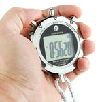 นาฬิกาจับเวลา PS528 มืออาชีพแบบดิจิทัล LCD พร้อมสายรัด