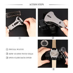 ชุดเครื่องมือซ่อมนาฬิกา 20 ชุด ไขควงเปิดฝาเคส 20 in 1