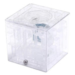 กล่องของขวัญออมสินปริศนา 3D แบบโปร่งใส, ออมสินปริศนา 3D