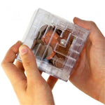 กล่องของขวัญออมสินปริศนา 3D แบบโปร่งใส, ออมสินปริศนา 3D