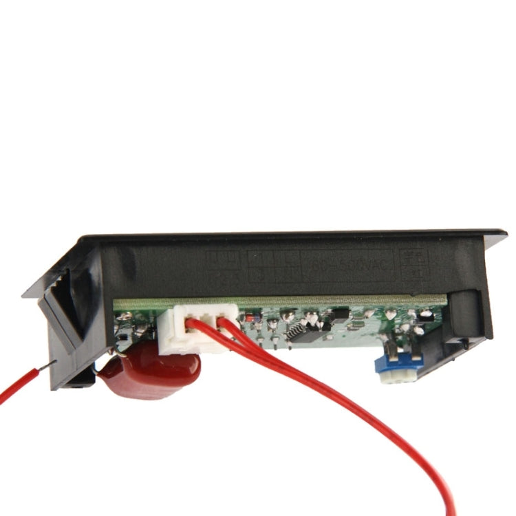 เครื่องวัดแรงดันไฟฟ้า LED ดิจิทัล V85 2 สาย 75-300V AC