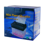 เครื่องทำลายเอกสารขนาดเล็ก USB พร้อมที่เปิดจดหมาย