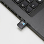 การ์ดอะแดปเตอร์เครือข่าย USB ไร้สาย 300Mbps 802.11N Nano