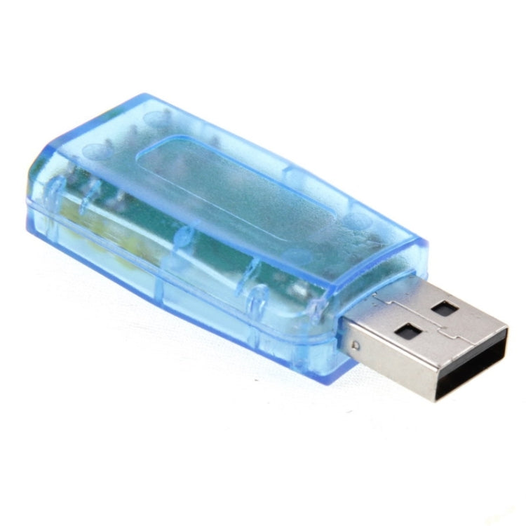 อะแดปเตอร์การ์ดเสียงภายนอก USB DSP 5.1 ช่องสัญญาณโมโน (ส่งสีสุ่ม)