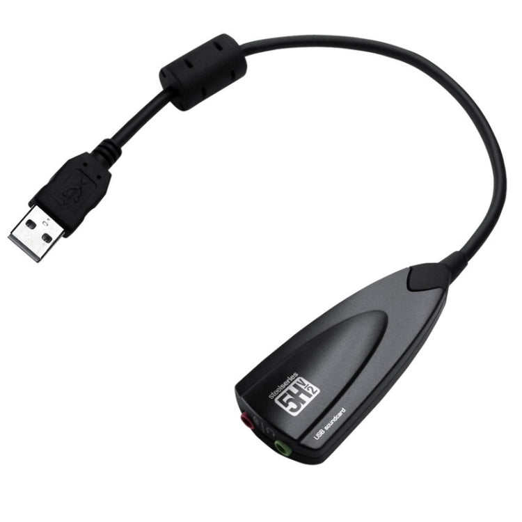 Steel Series 5H V2 อะแดปเตอร์เสียง USB 7.1 ช่อง การ์ดเสียงภายนอก