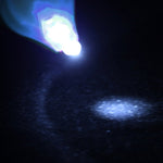 Mini LED Flashlight, White Light, Blue, Black, Pink, Green, Transparent, Yellow, Purple