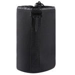 กระเป๋าใส่เลนส์กล้อง SLR ทำจากนีโอพรีน พร้อมตะขอเกี่ยว, ขนาด 10x18 ซม., ขนาด 10x18 ซม.