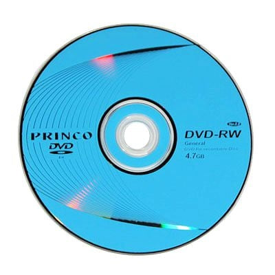 แผ่น DVD-RW เปล่า ขนาด 12 ซม. 4.7GB 10 แผ่นในบรรจุภัณฑ์เดียว ราคาสำหรับ 10 แผ่น 12 ซม.