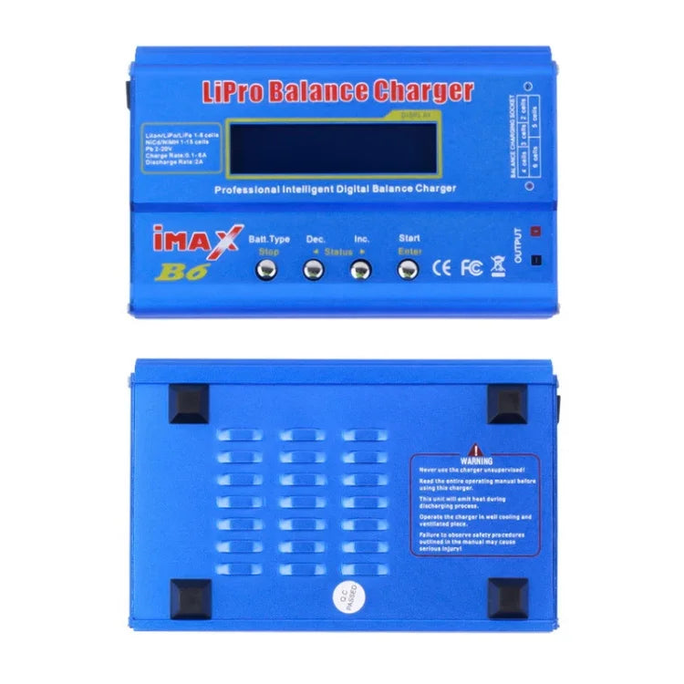 เครื่องชาร์จแบตเตอรี่สมดุล iMAX B6 ดิจิทัล RC Lipo NiMH, W303