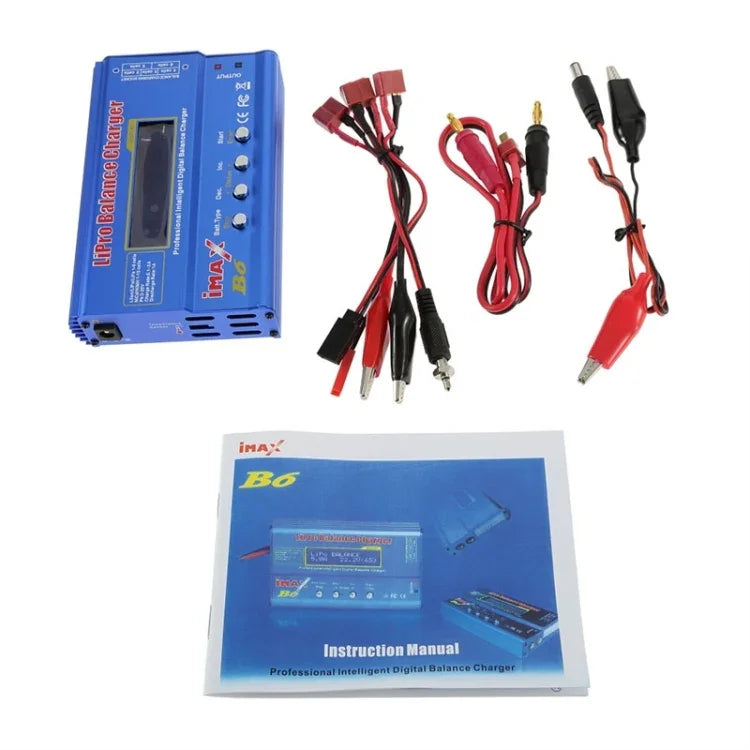 เครื่องชาร์จแบตเตอรี่สมดุล iMAX B6 ดิจิทัล RC Lipo NiMH, W303